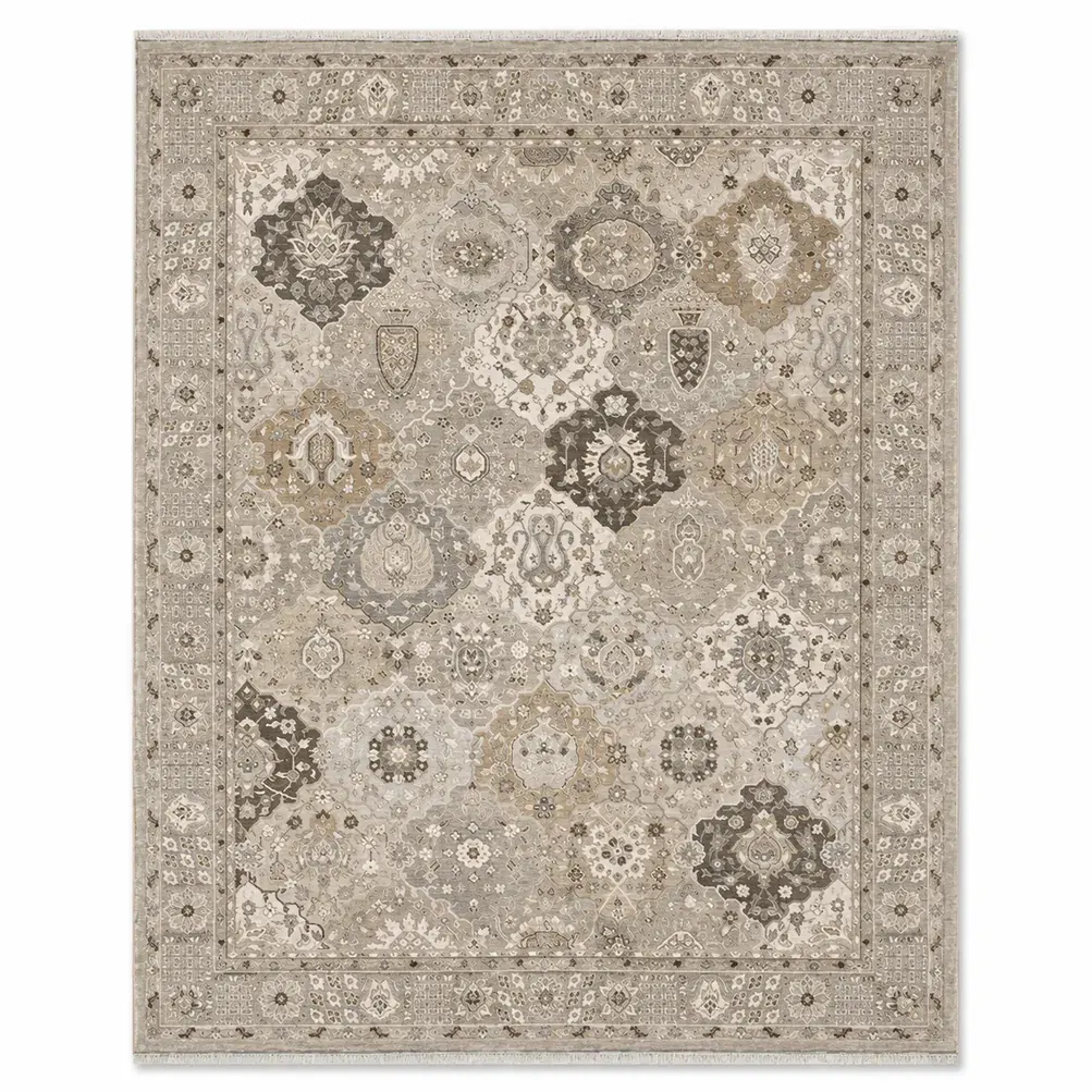 HK-004 Hand Knotted Rug — Modern Oushak
