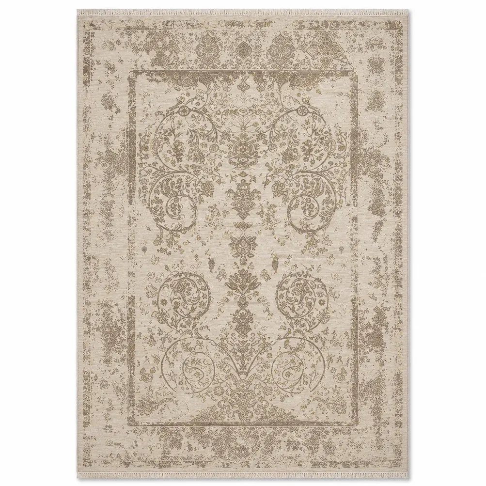 HK-005 Hand Knotted Rug — Artisan Border