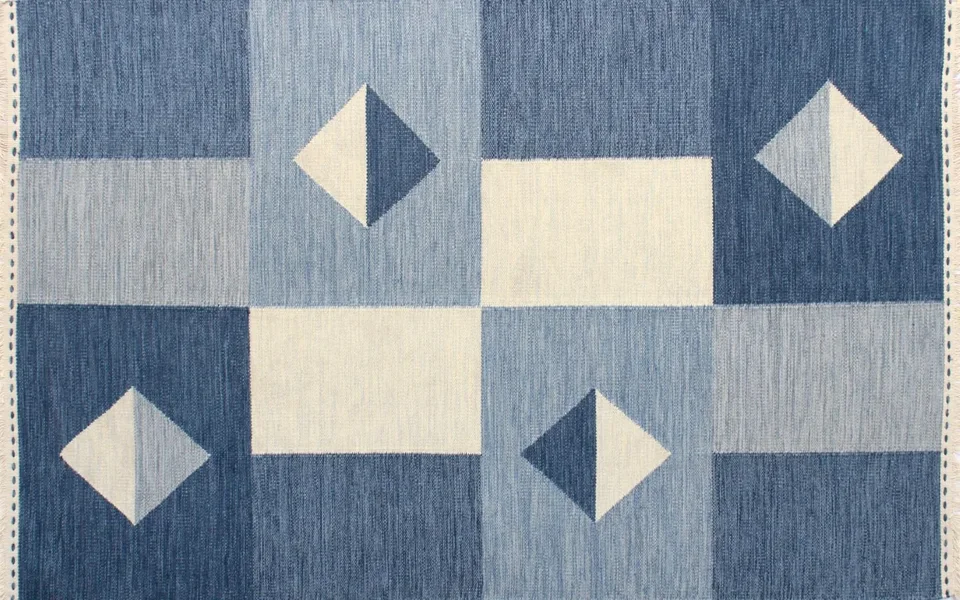 Indigo Geometric Blocks