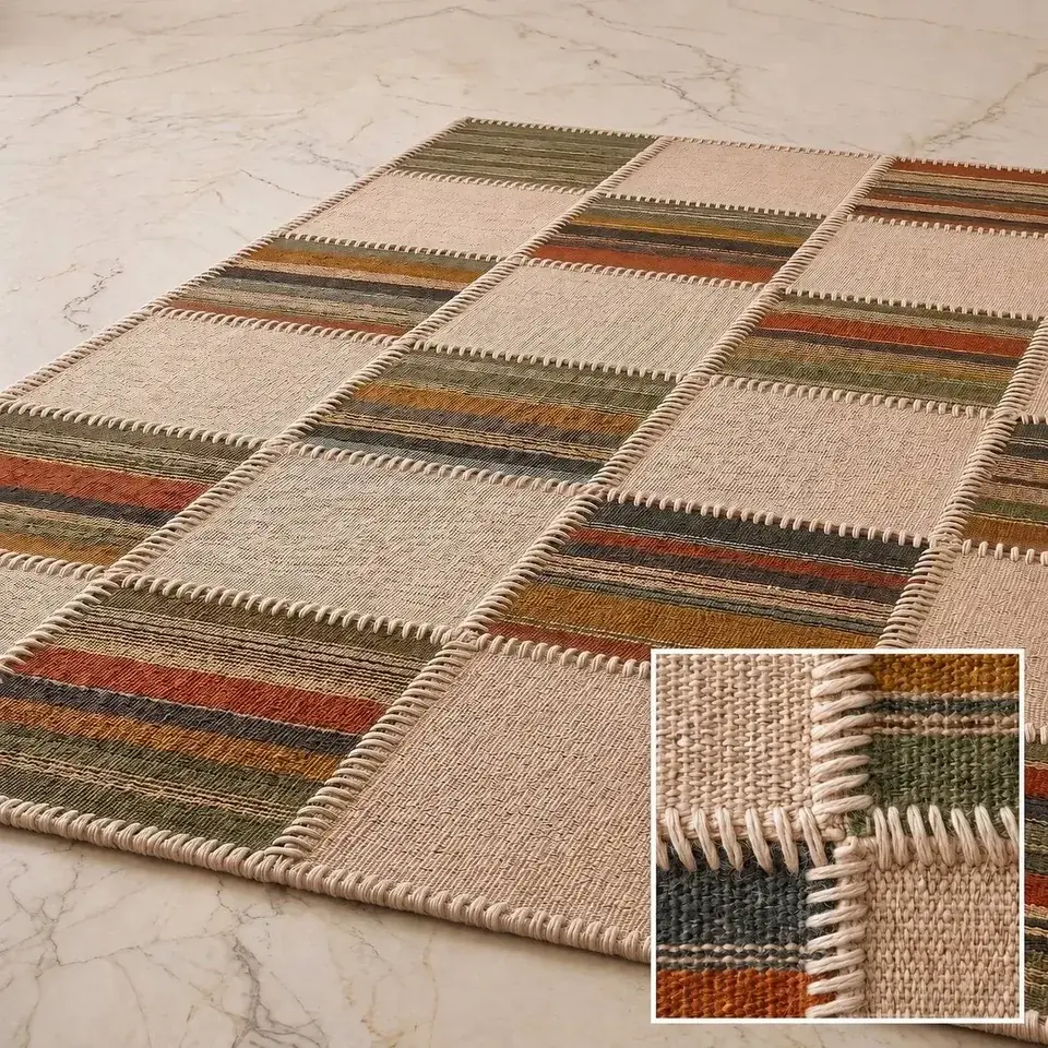 Autumn Kilim Patchwork