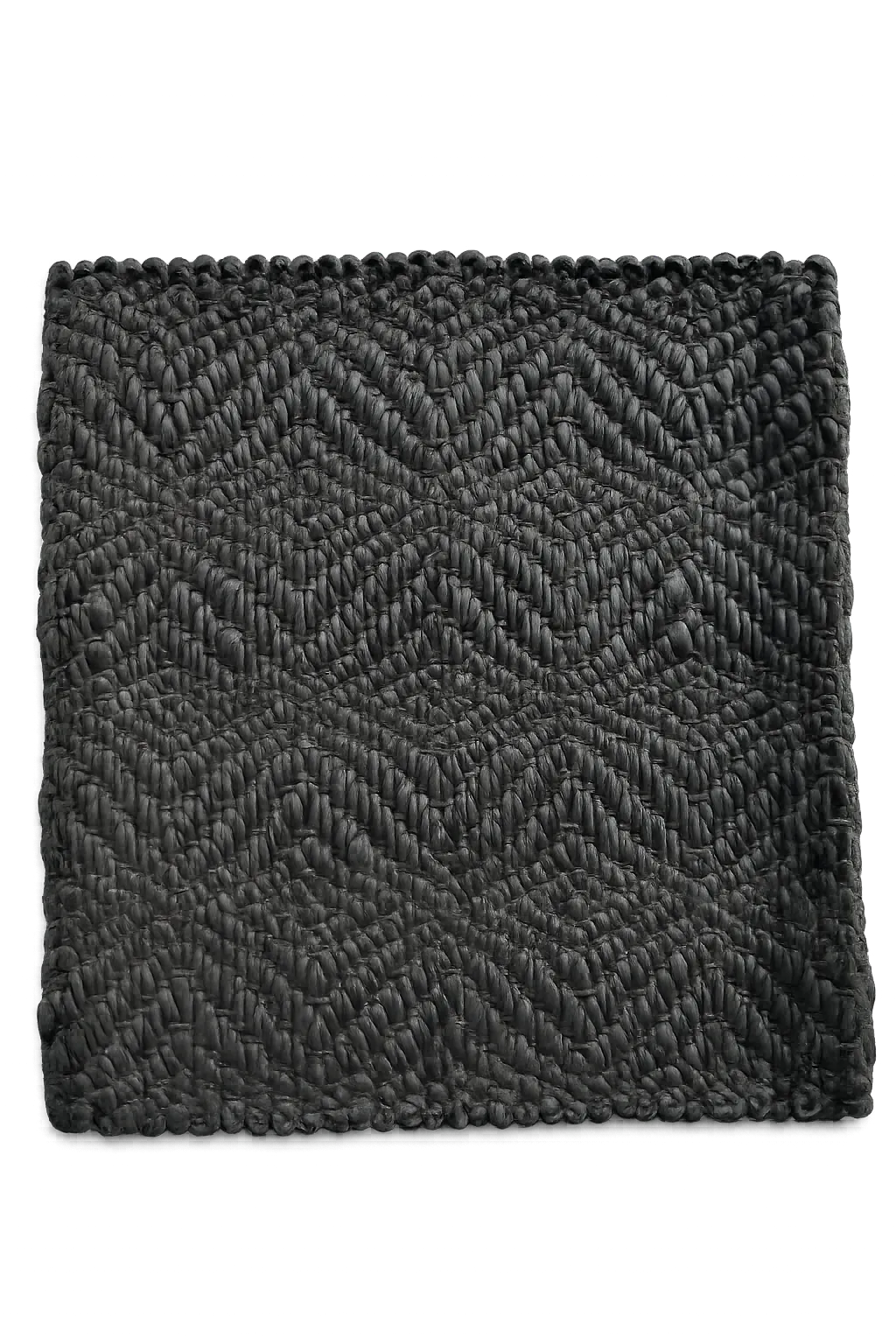 Graphite Textural Weave