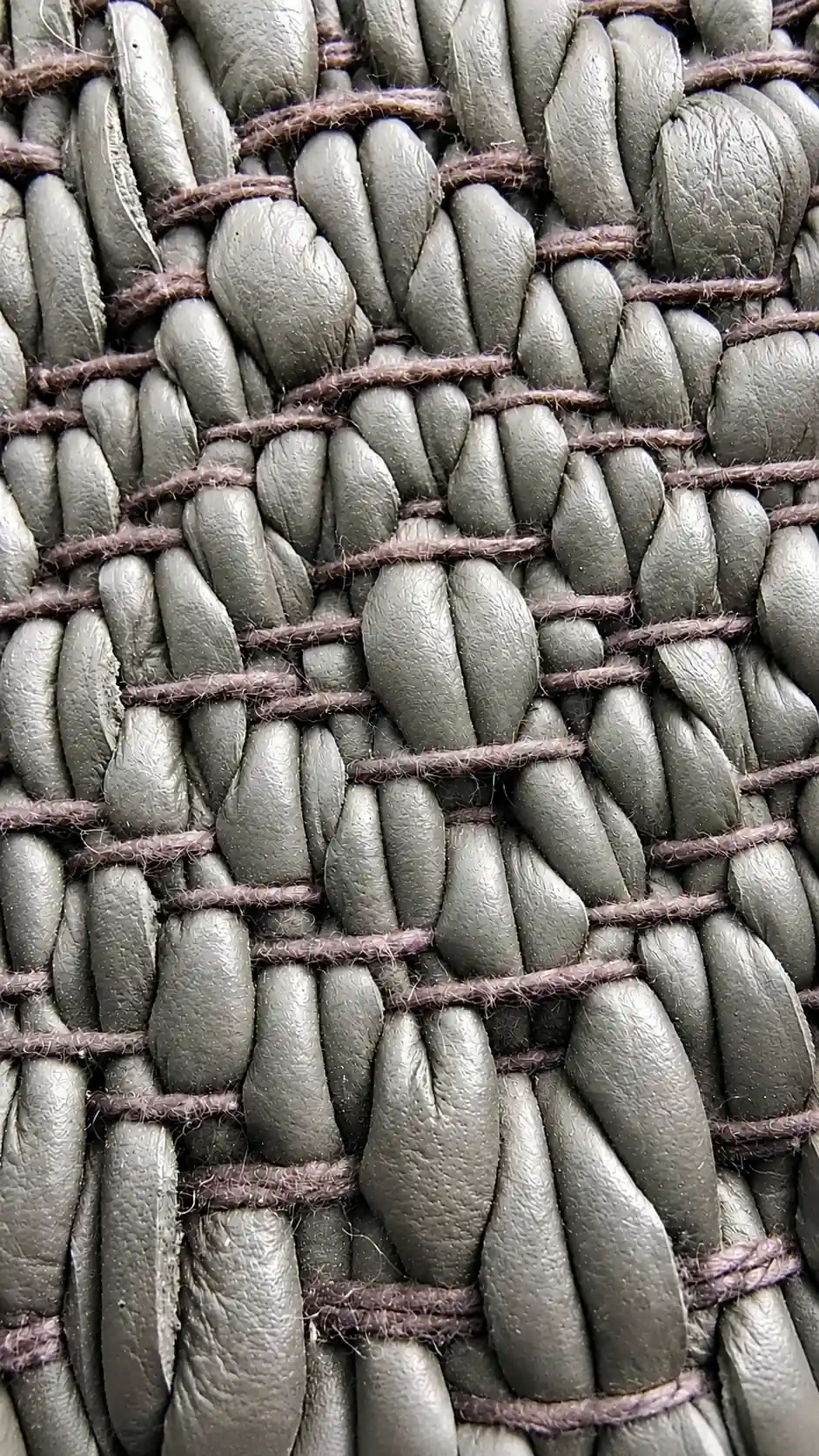 Graphite Textural Weave detail 1