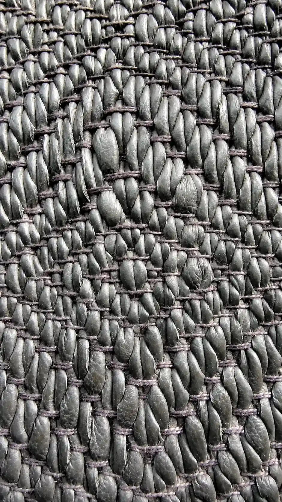 Graphite Textural Weave detail 2